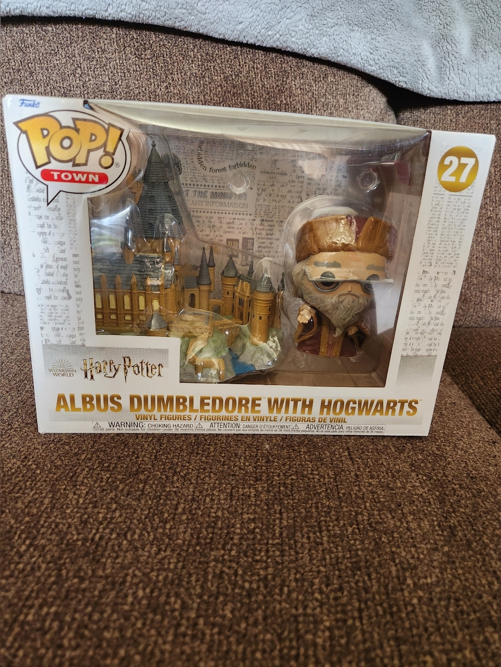 Funko Pop Harry Potter Albus Dumbledore With Hogwarts #27 New